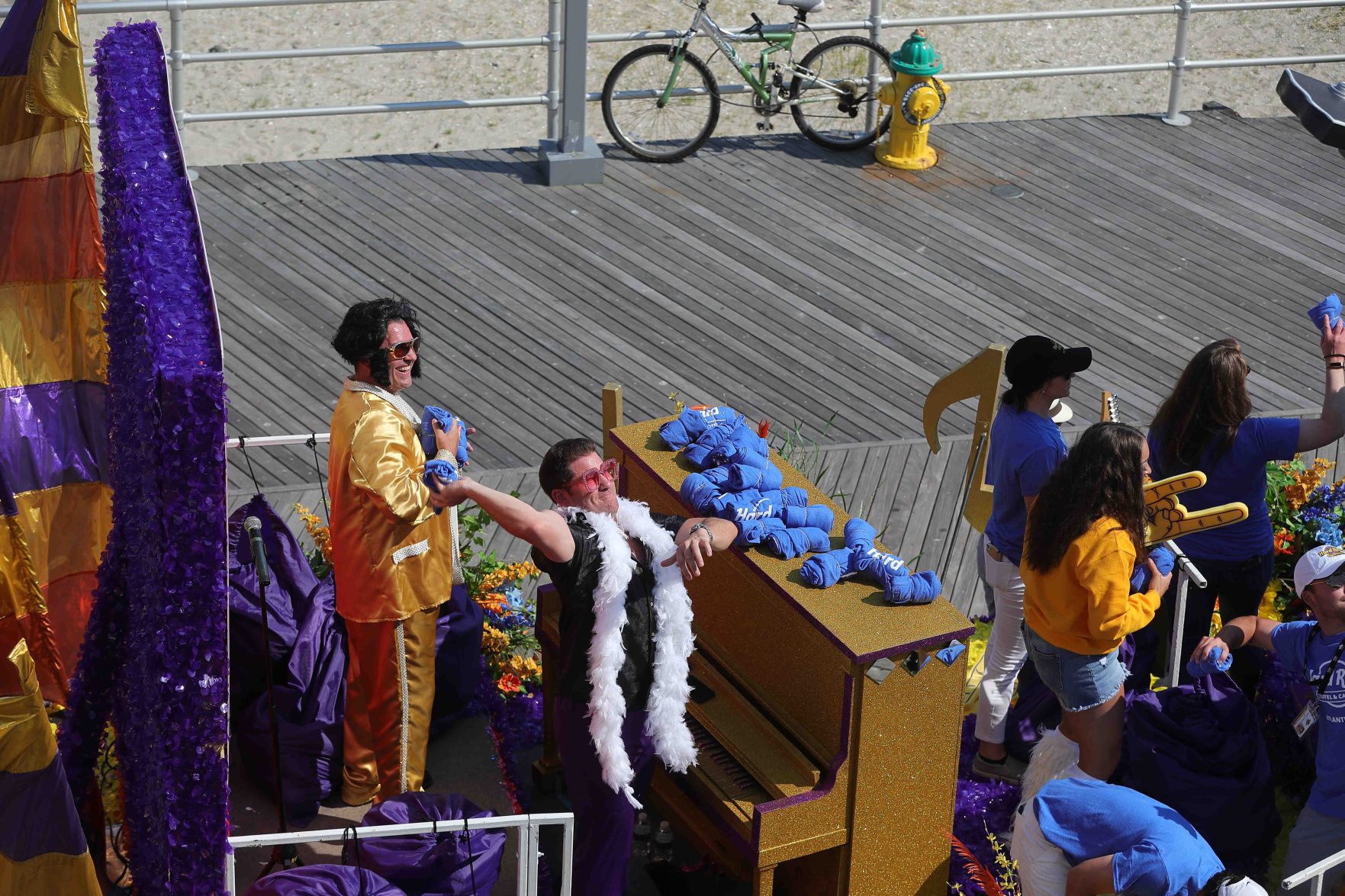 Hard Rock celebrated its one-year anniversary with Boardwalk parade